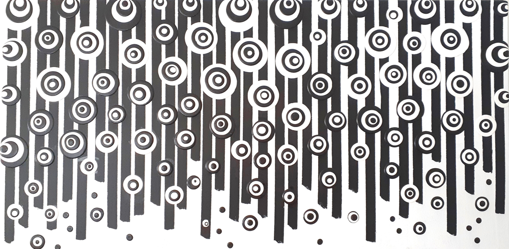 Spill the Beans Image of your art work hanging on the wall