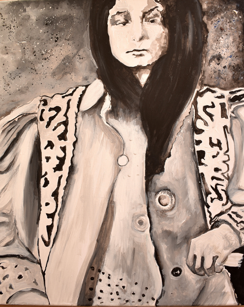 La vampiresa del Rabal Bild Ihres Kunstwerks an der Wand