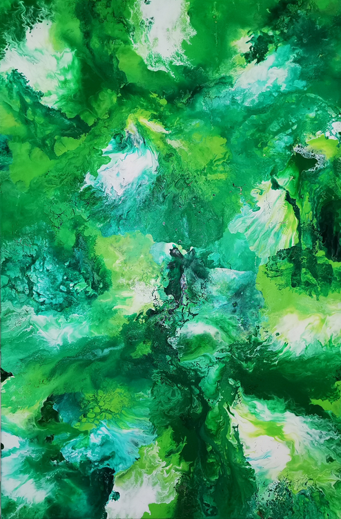 The Meadow Image of your art work hanging on the wall
