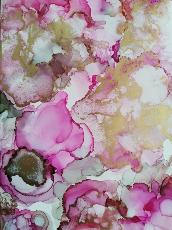 Sakura Cherry Blossom Image of your art work hanging on the wall