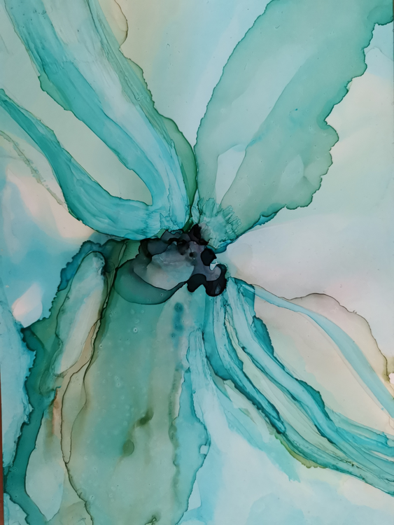 The Lily Image of your art work hanging on the wall