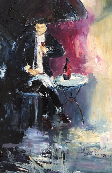 “Relish rain” Bild Ihres Kunstwerks an der Wand