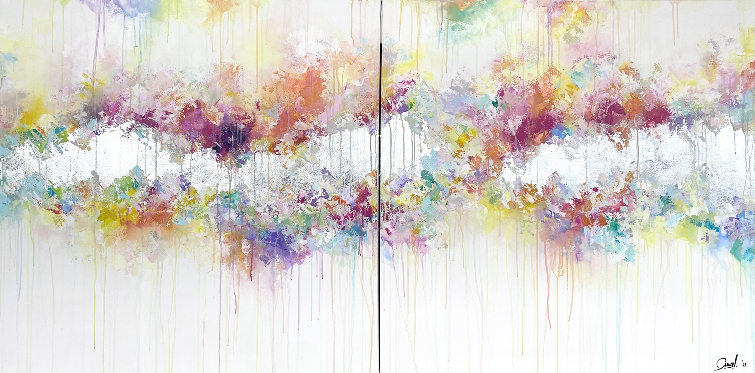 Above and beyond Image of your art work hanging on the wall