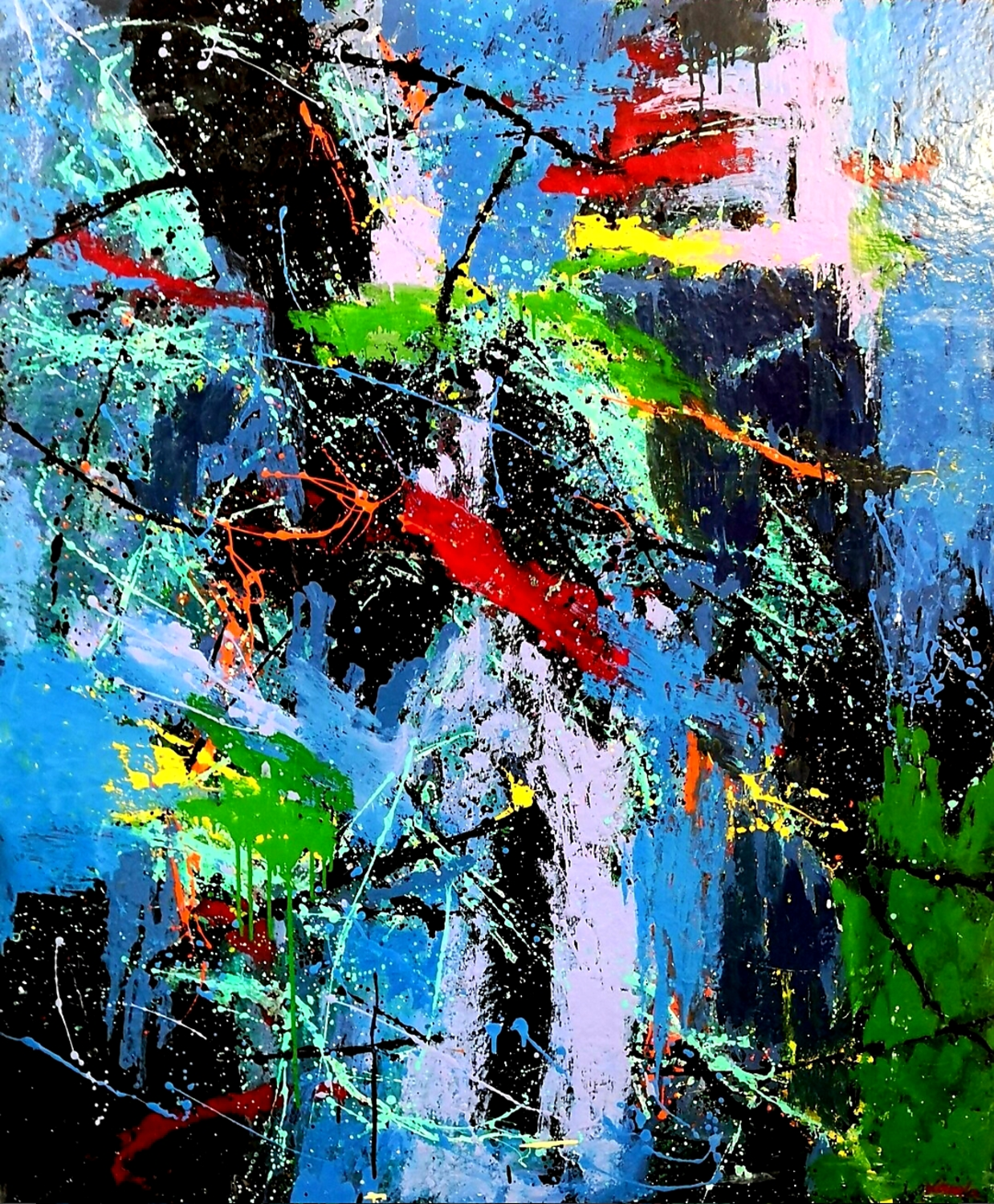 Parsifal (2005) Image of your art work hanging on the wall