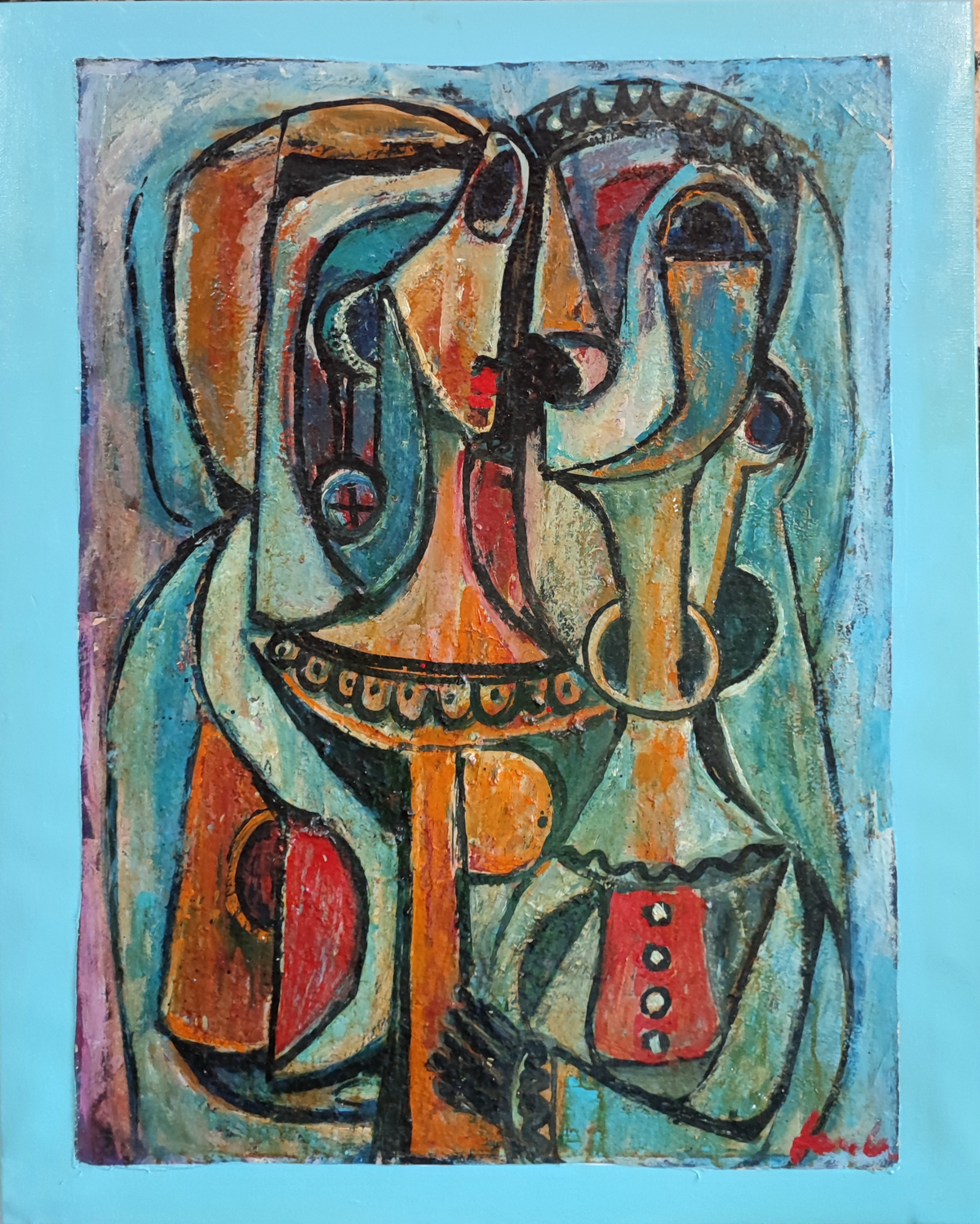 Recondita Armonia Image of your art work hanging on the wall