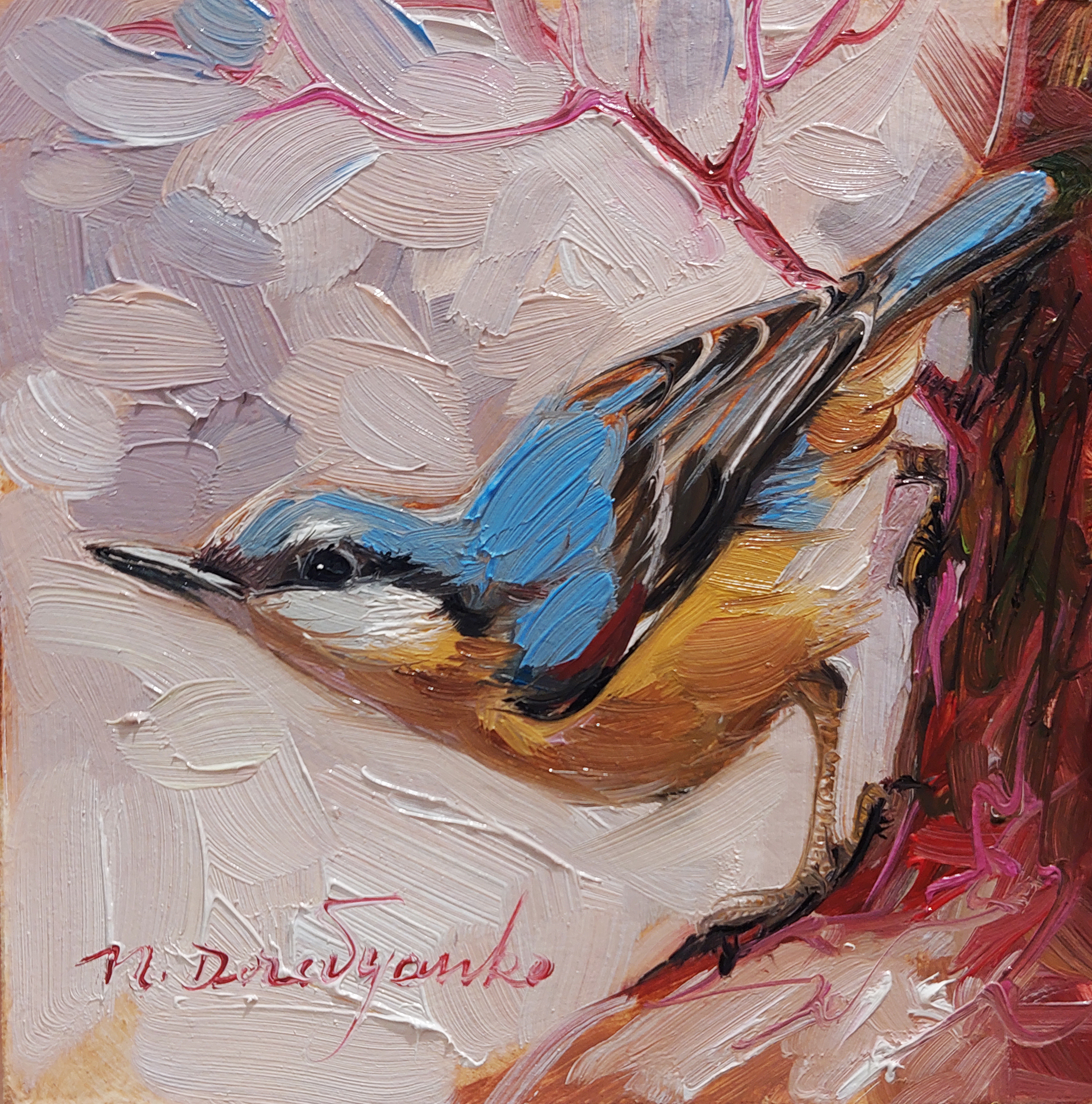 bluebird］絵画油絵※値段交渉あり