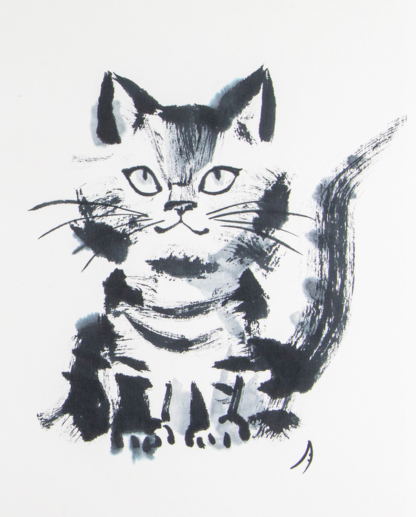 Good Mood Image of your art work hanging on the wall
