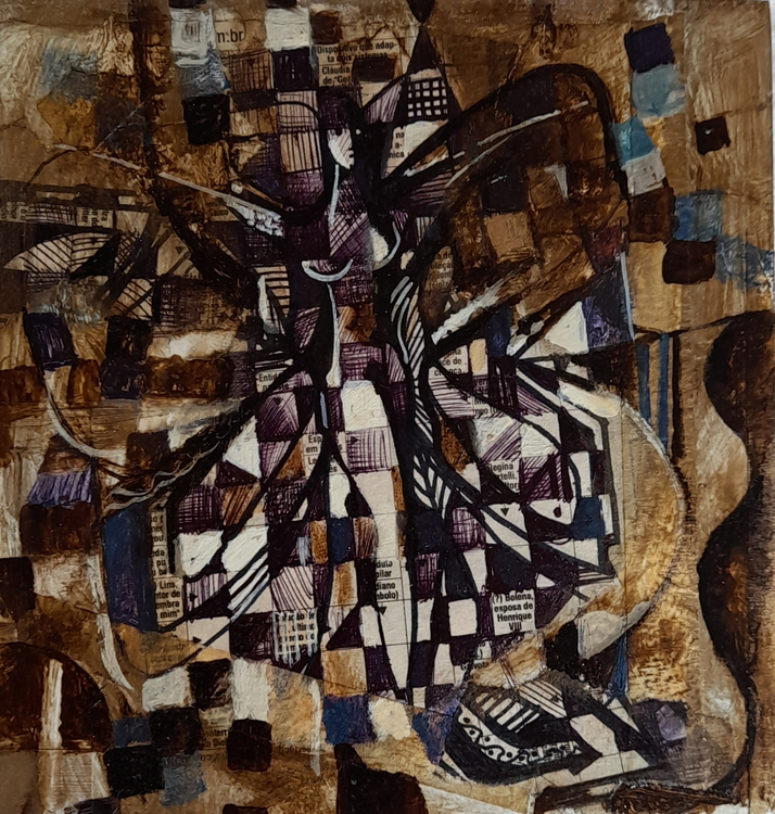 Borboleta Image of your art work hanging on the wall
