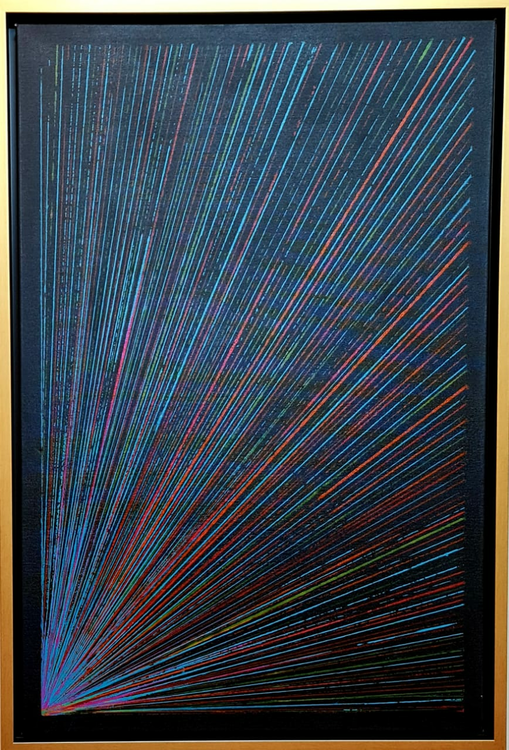 Color This Emotion あなたの作品が壁にかかっているイメージ