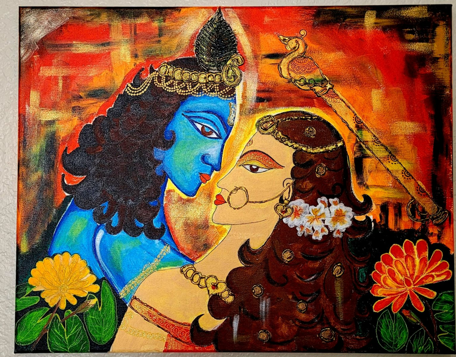Eternal Love Bild Ihres Kunstwerks an der Wand