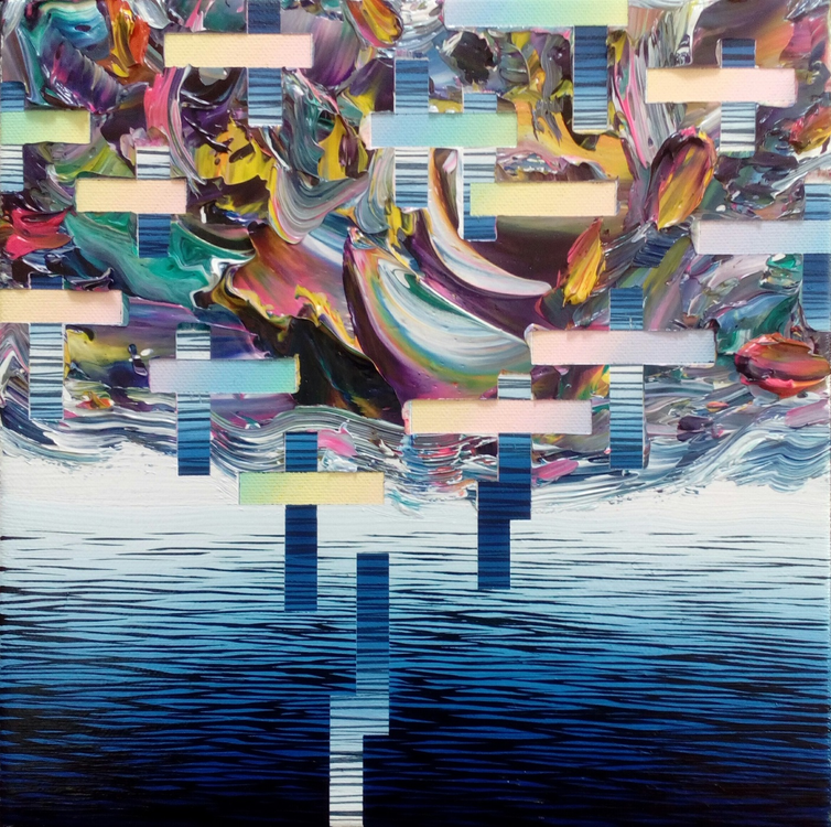 空ろの間 #47 Bild Ihres Kunstwerks an der Wand