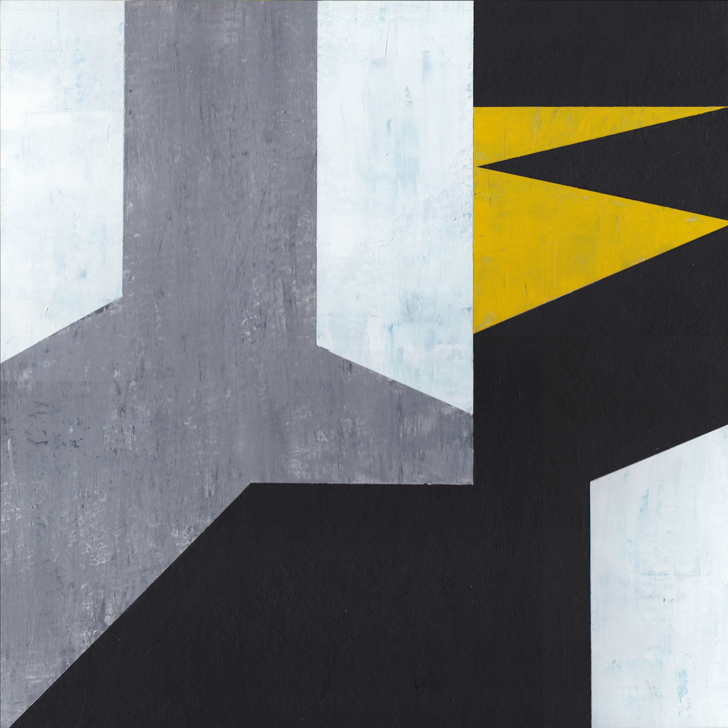 497 Abstract Minimalism - Light and Shadow Image of your art work hanging on the wall