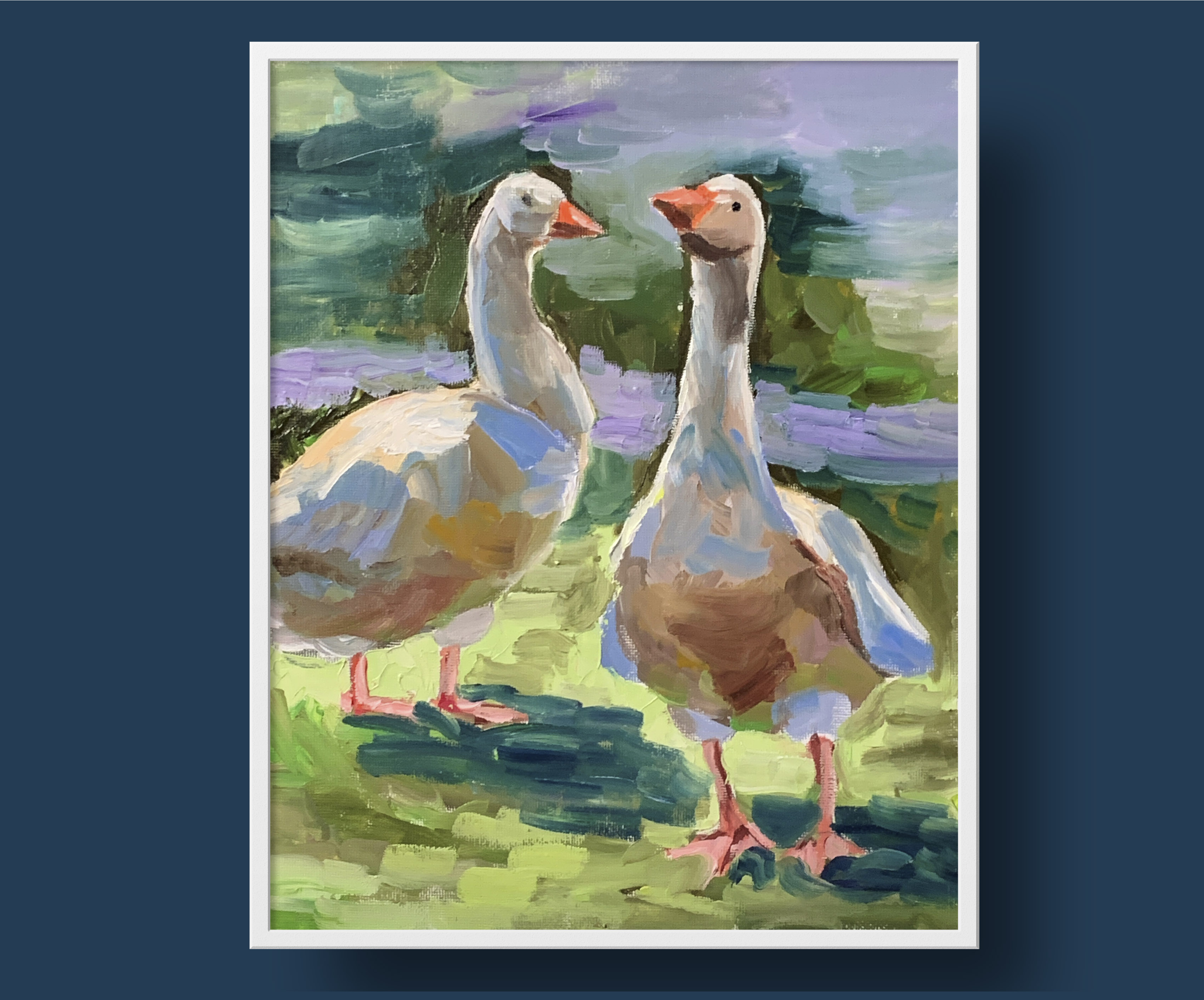 Geese. by Vita Schagen