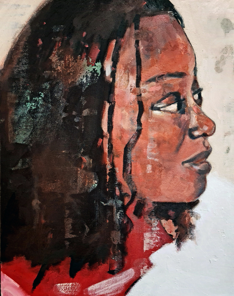 head study 6-19-21 Image of your art work hanging on the wall