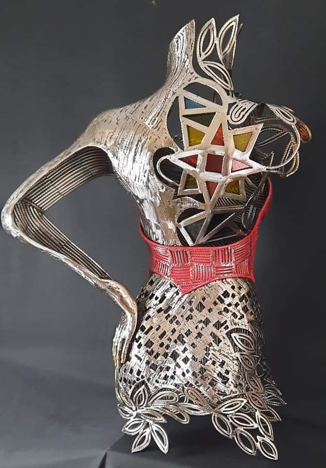 Corset, Sculpture by David Fabié