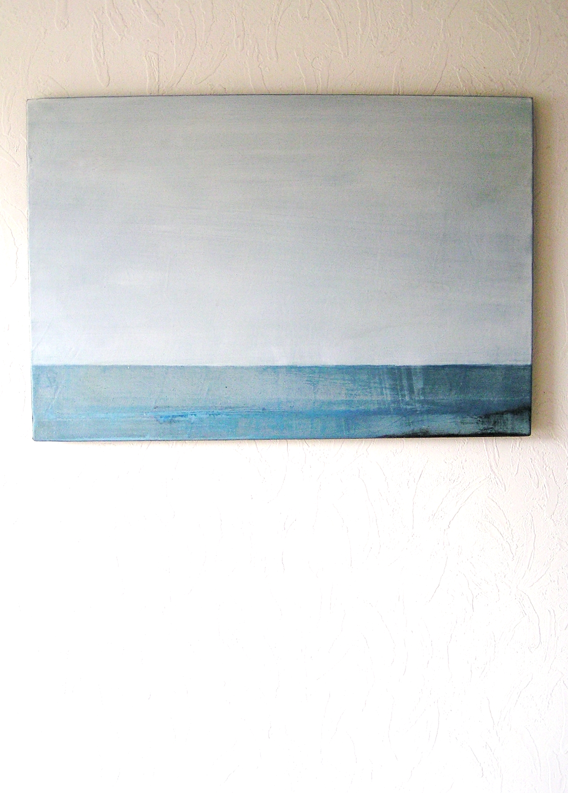 □アクリル画SM号青のシリーズ / ノスタルジア 21 a□