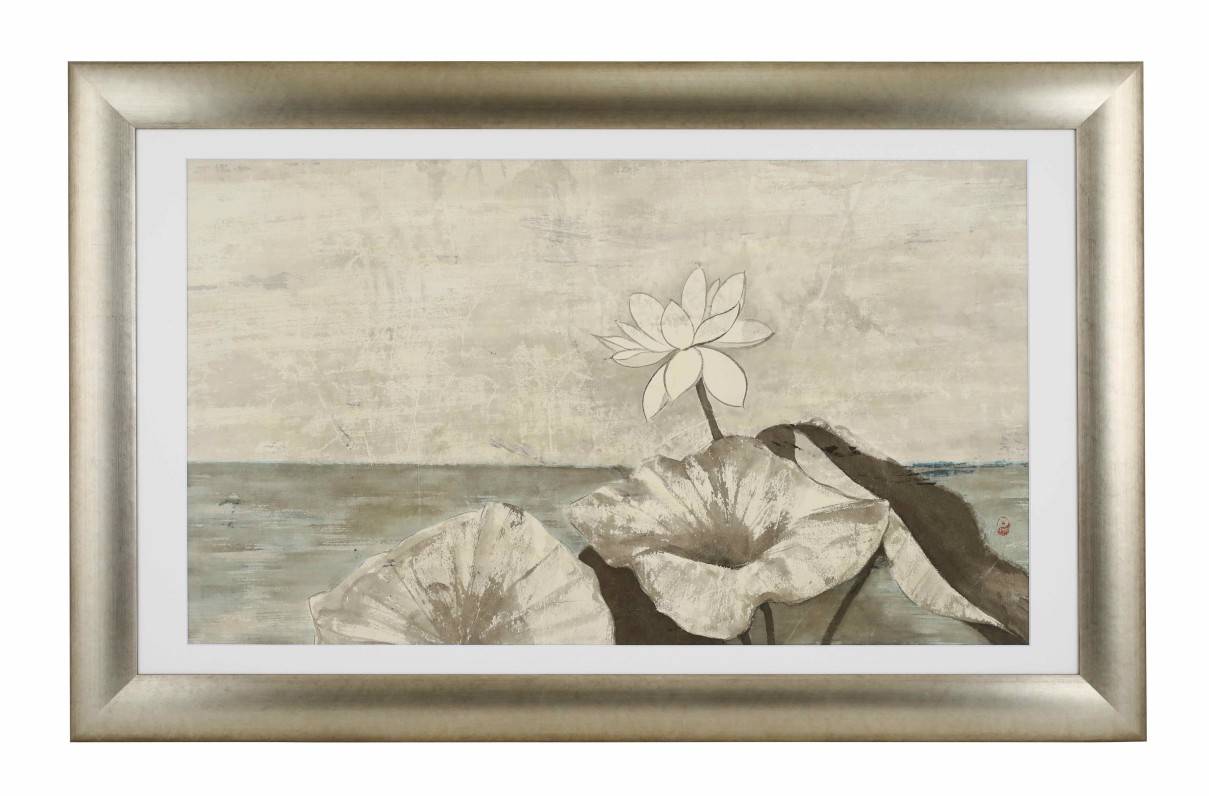 Lotus - integrate one with all Image of your art work hanging on the wall