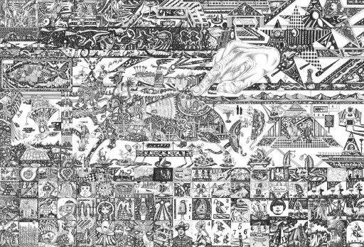 Esperanto castaway story Image of your art work hanging on the wall
