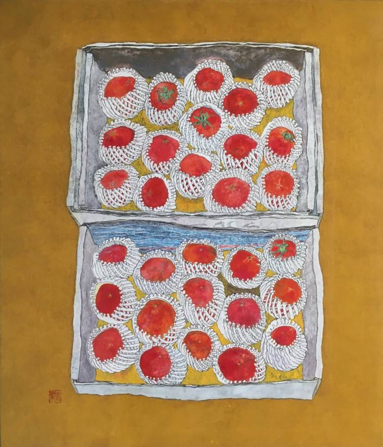The Tomato Song Image of your art work hanging on the wall