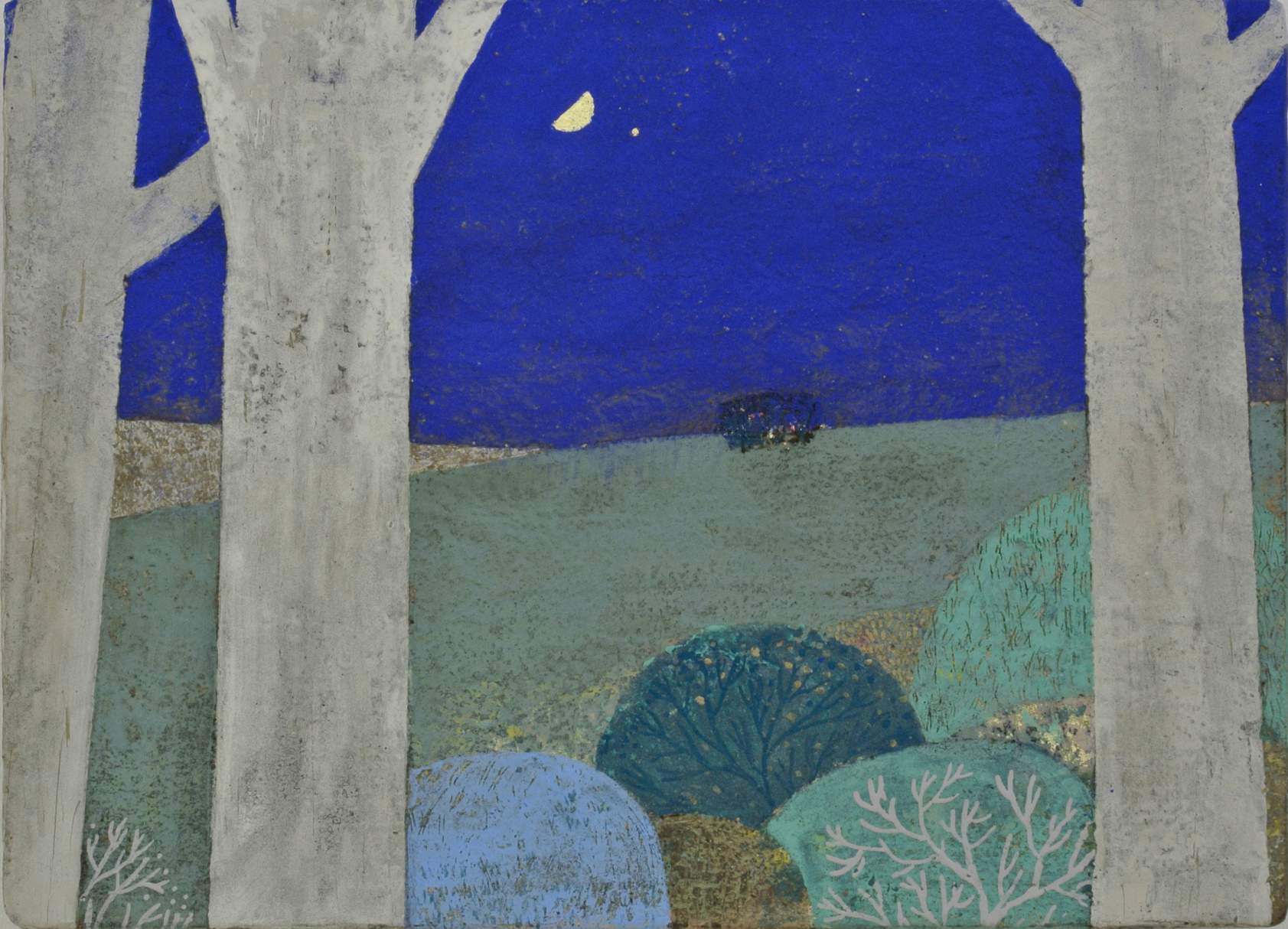 Looking For The Forest Image of your art work hanging on the wall