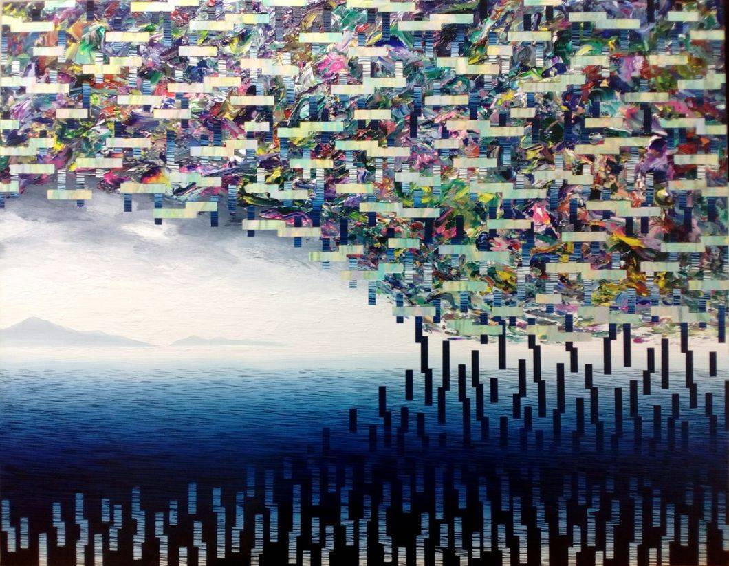 空ろの間 #34 Bild Ihres Kunstwerks an der Wand