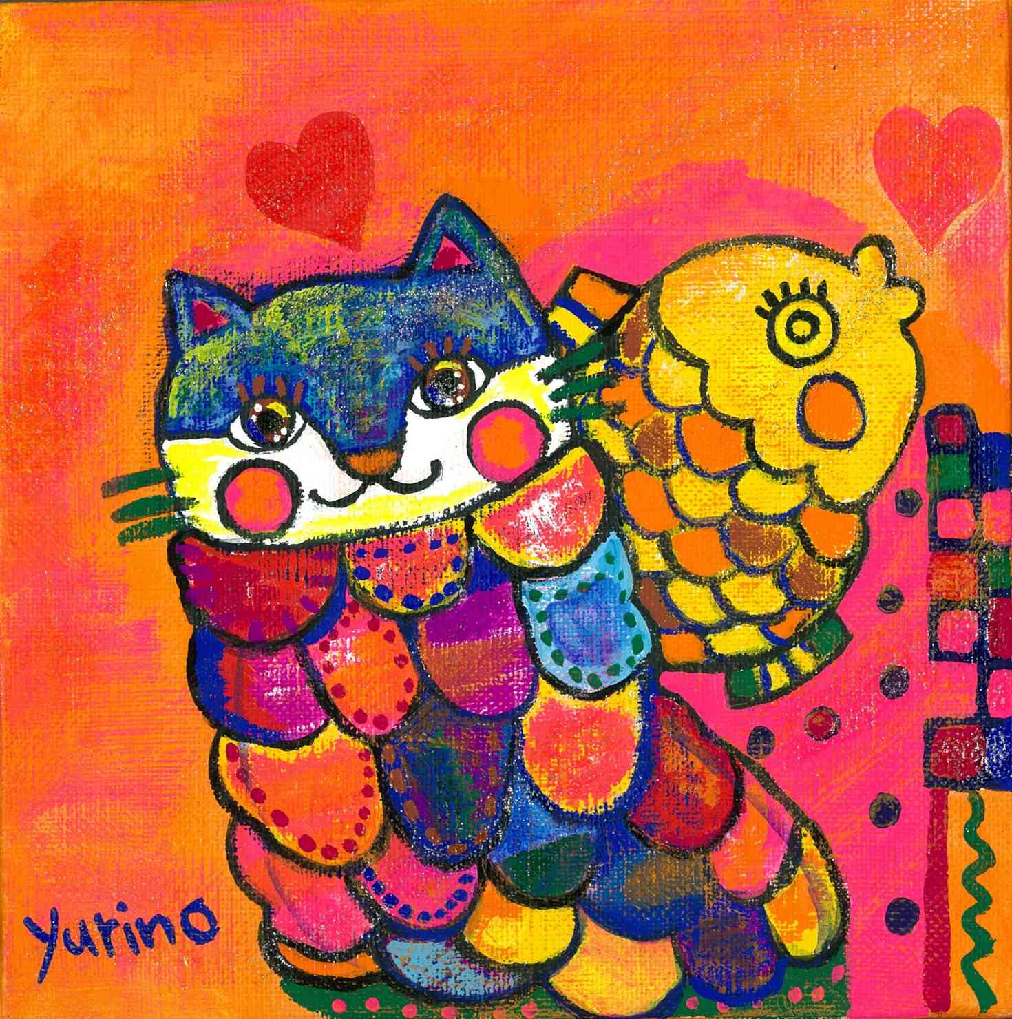 Cat, Socks and Taiyaki あなたの作品が壁にかかっているイメージ