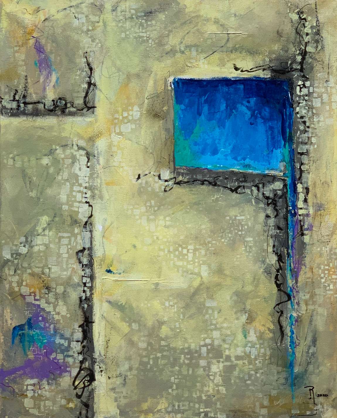 Untitled (20-17) Bild Ihres Kunstwerks an der Wand