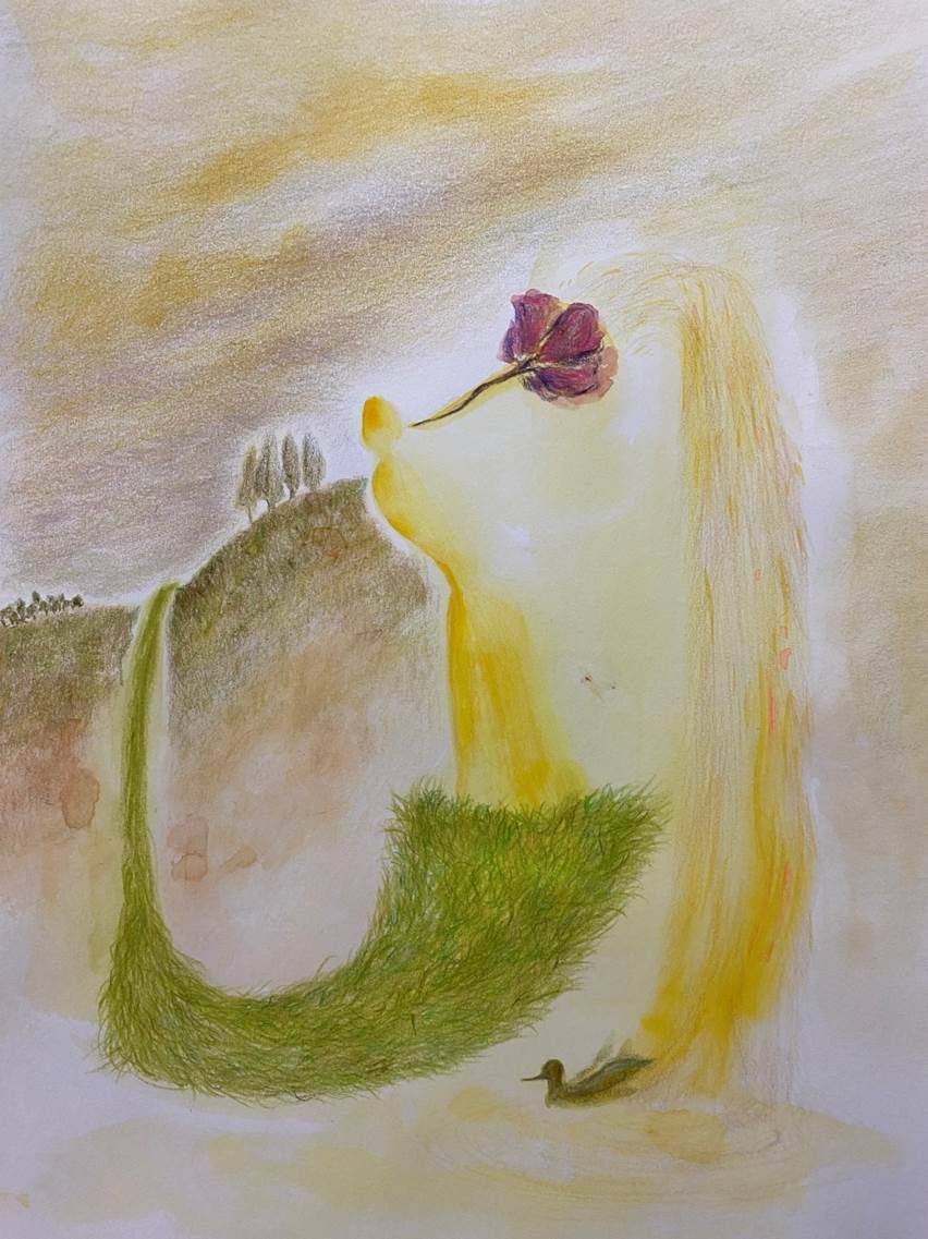 セレモニー Image of your art work hanging on the wall