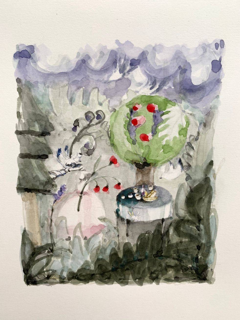 Tea Time In The Forest By Shin Tricera Art