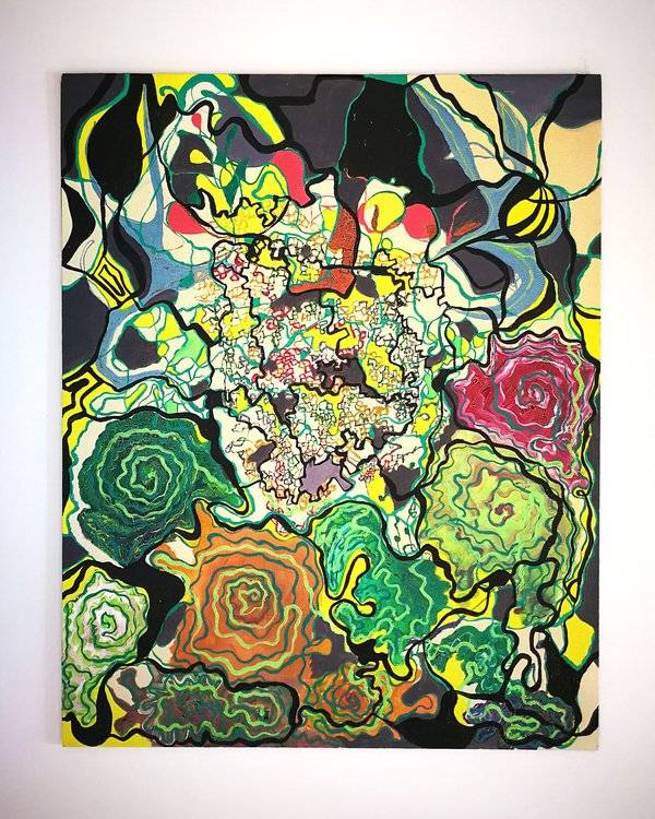 Tangled By Nature Image of your art work hanging on the wall