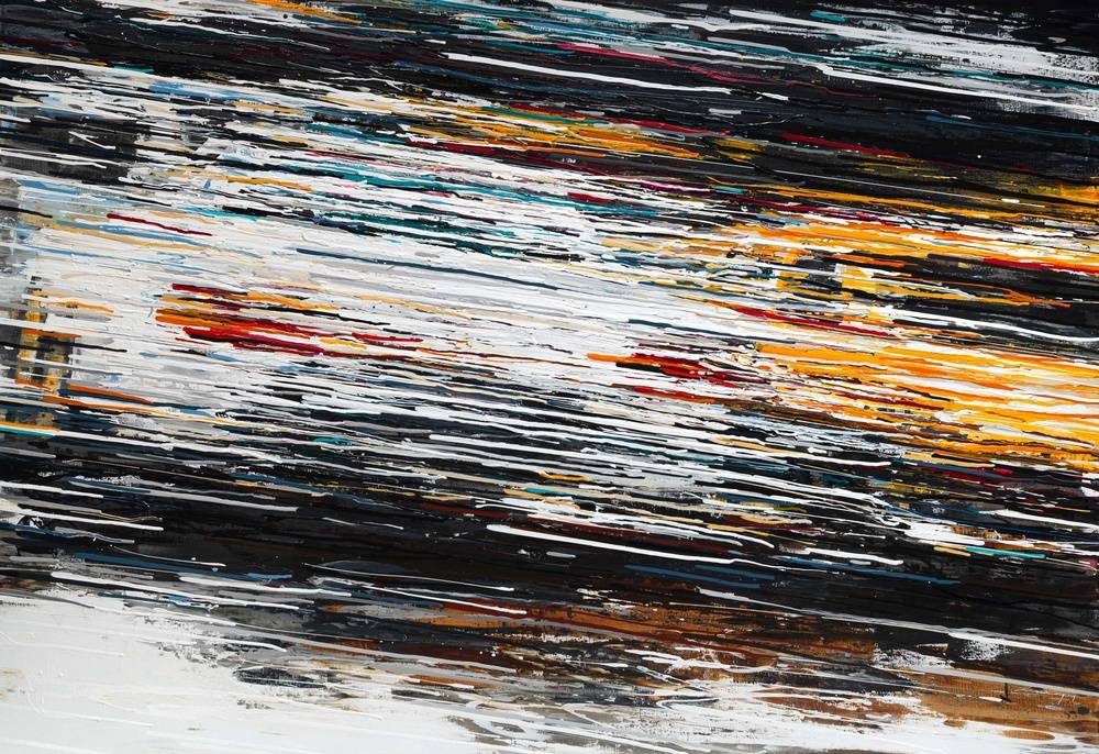 Endless force Ⅲ Image of your art work hanging on the wall