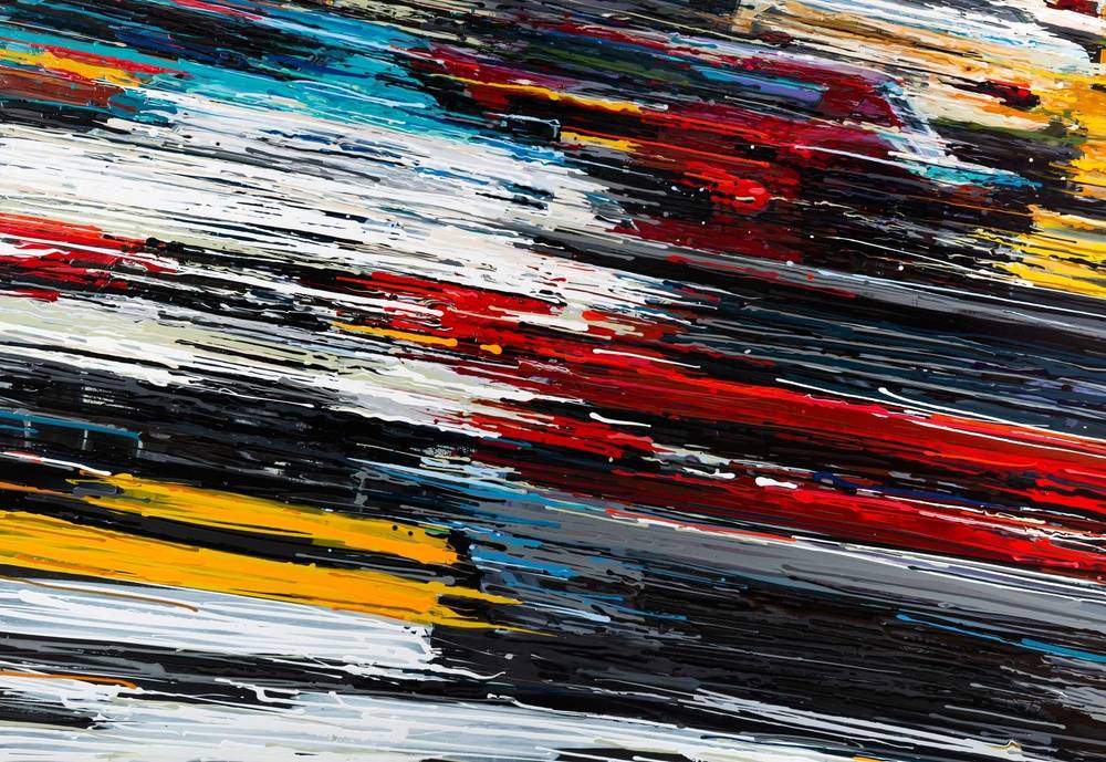 Endless force Ⅸ Image of your art work hanging on the wall
