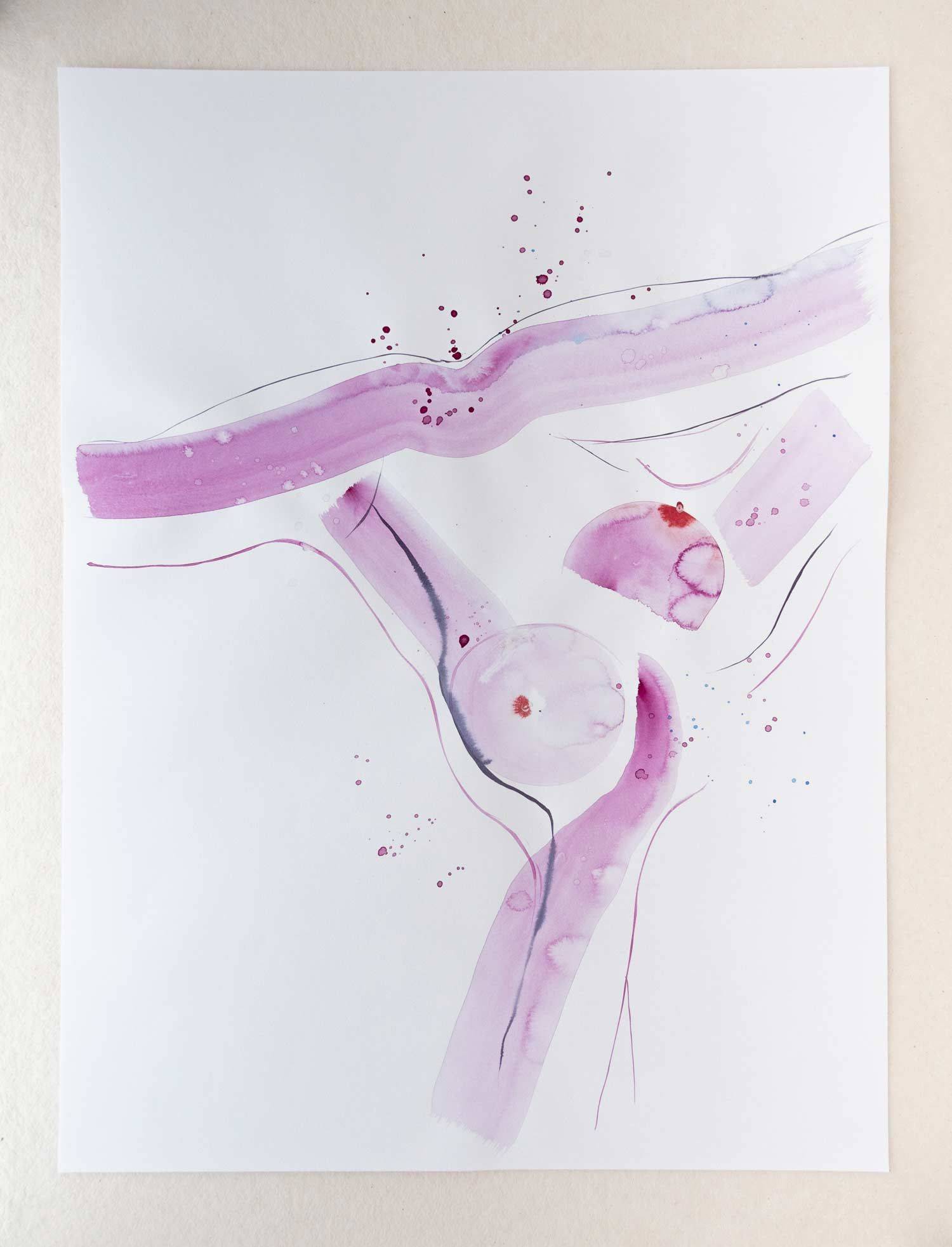 Moonstruck Image of your art work hanging on the wall