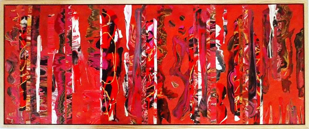 Raspberry Crush Bild Ihres Kunstwerks an der Wand
