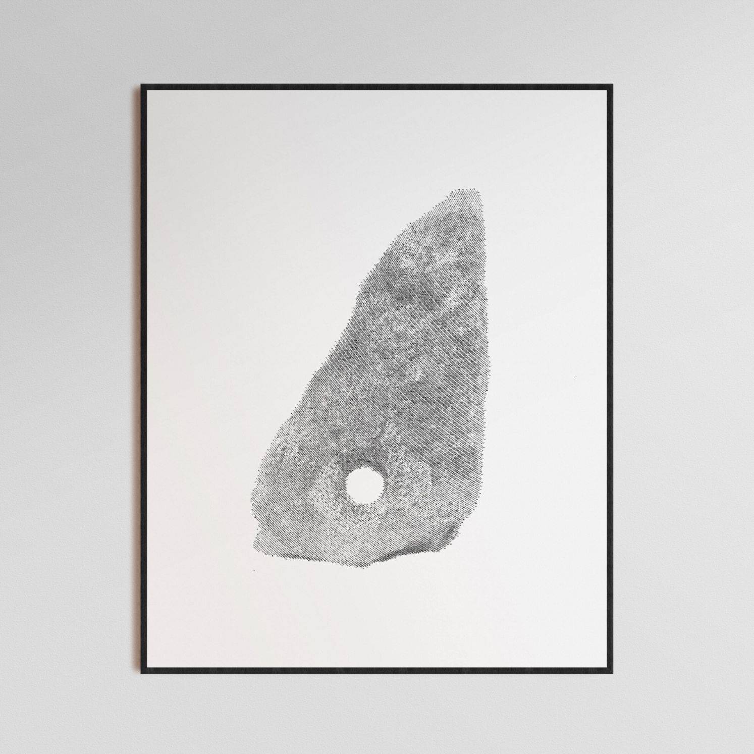 Resonare de Inter Solaris / Burning 01 / Position 04 Image of your art work hanging on the wall