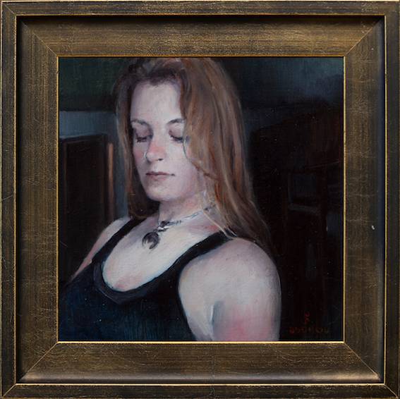 Twilight Zone Image of your art work hanging on the wall