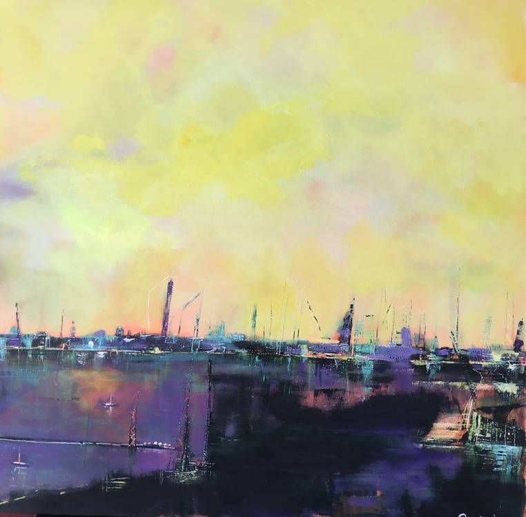 Harbour View Image of your art work hanging on the wall
