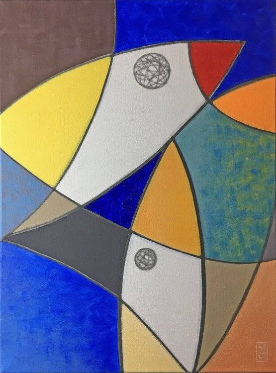Mare porzioni 11a Image of your art work hanging on the wall