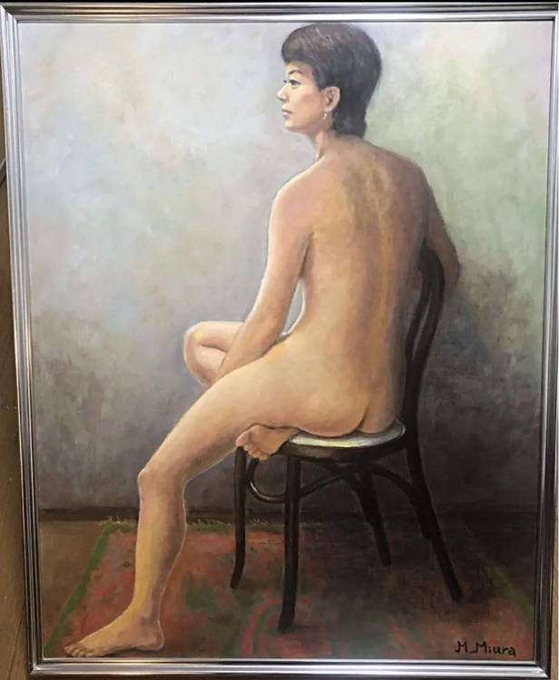 裸婦像 By Miura Tricera