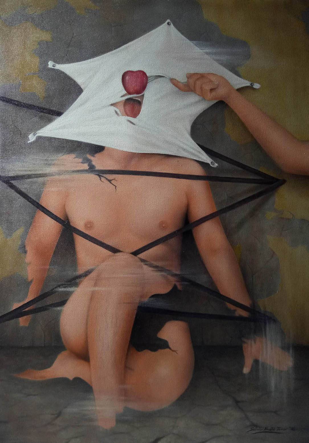 won't struggling, can't chewing Bild Ihres Kunstwerks an der Wand