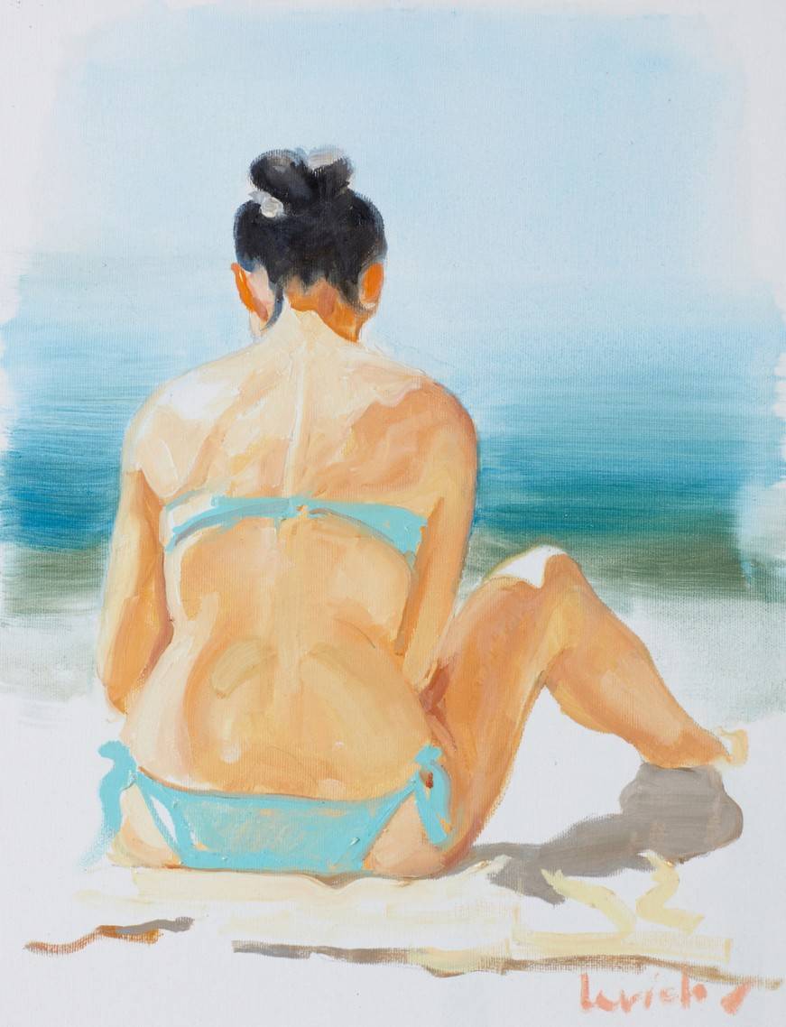 Sketch - IX (Hot Summer) Bild Ihres Kunstwerks an der Wand