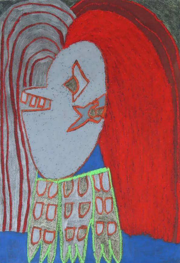Amabier in the sea Image of your art work hanging on the wall