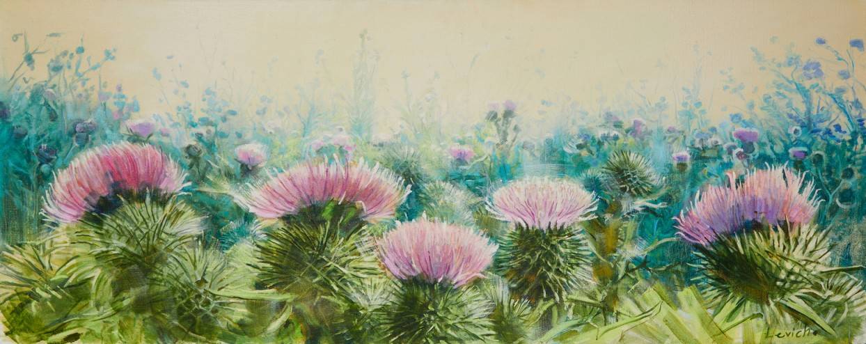Flower of Scotland Image of your art work hanging on the wall