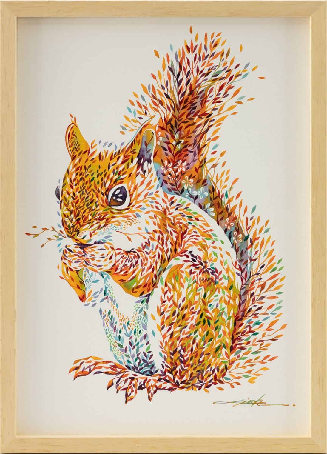 Japanese Squirrel by Hiroki Takeda - TRiCERA