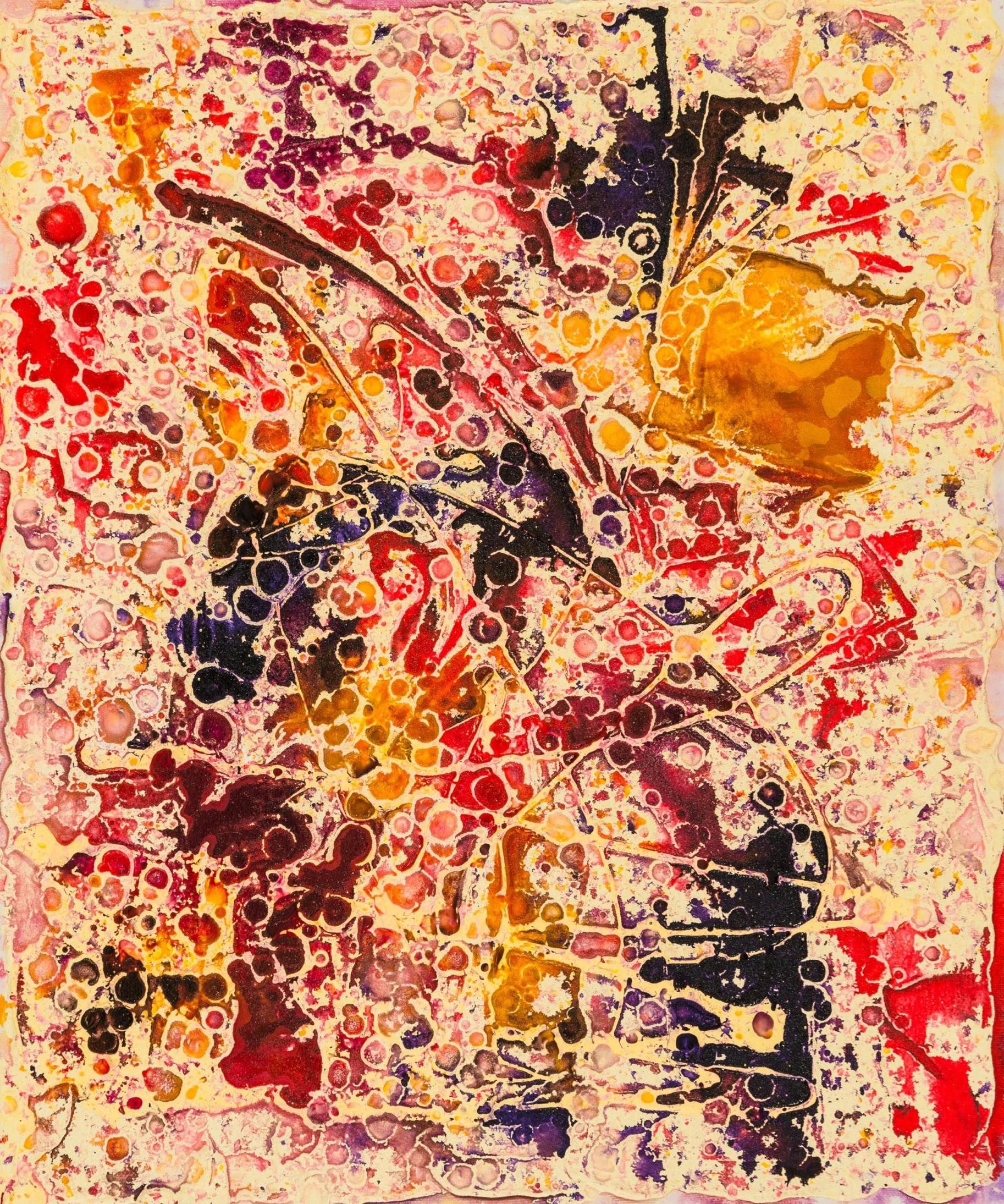 April 3, 2014 Image of your art work hanging on the wall