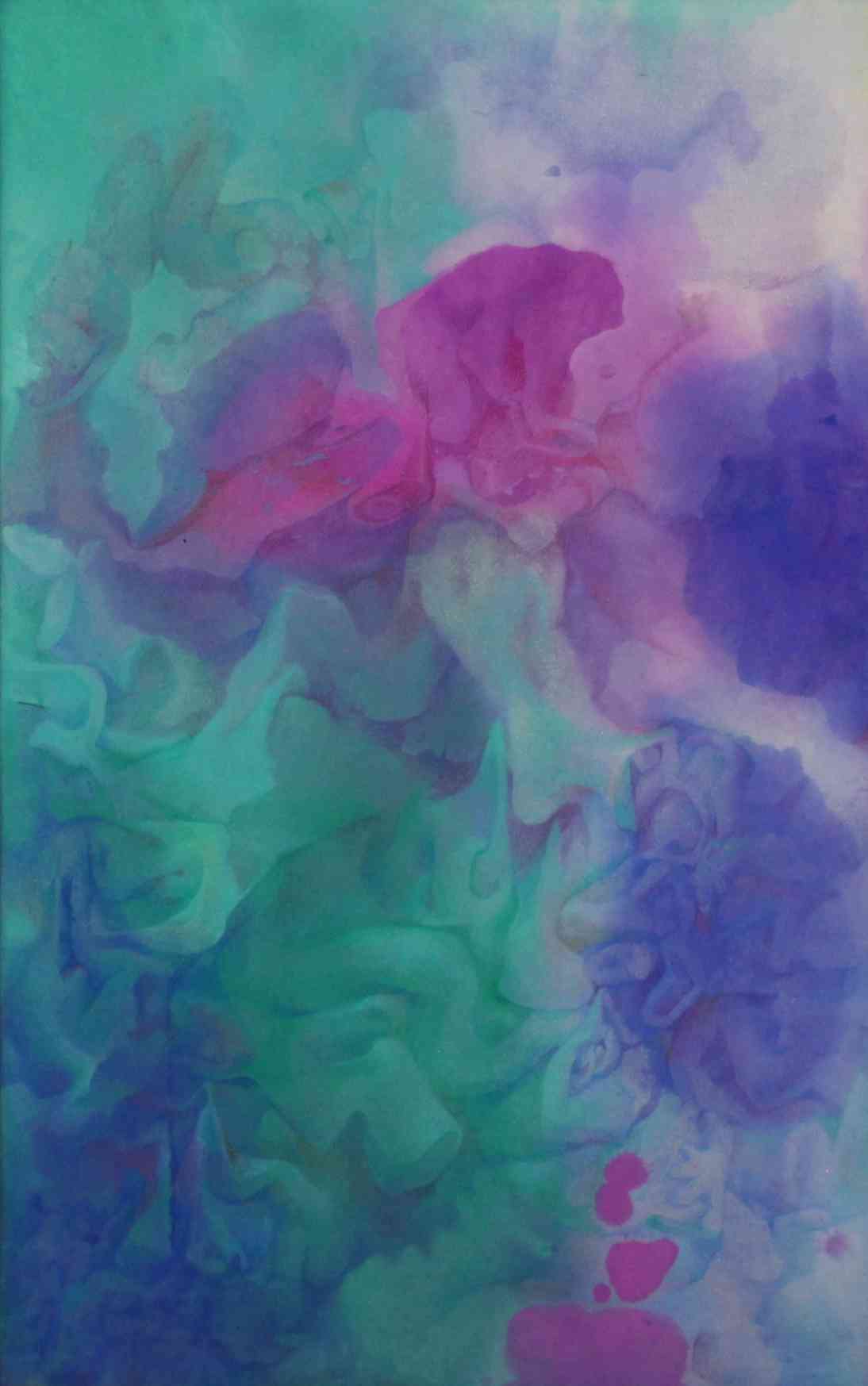 bluezircon sage Bild Ihres Kunstwerks an der Wand