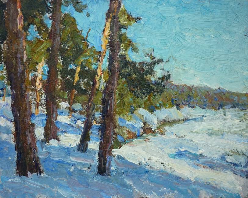 spring landscape Bild Ihres Kunstwerks an der Wand