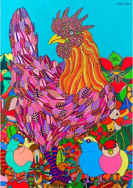Morning Birds Bild Ihres Kunstwerks an der Wand