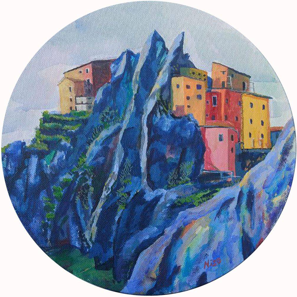 Cinque Terre Corniglia By Niso Atakhanova Tricera