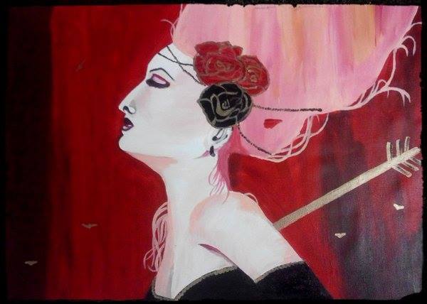 Unknown Pain Image of your art work hanging on the wall